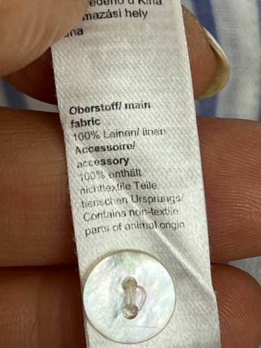 Noční košilka Palmers 100 % len