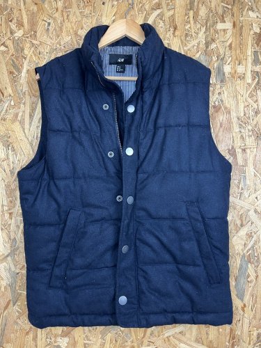 Pánská vesta H&M 44 % vlna