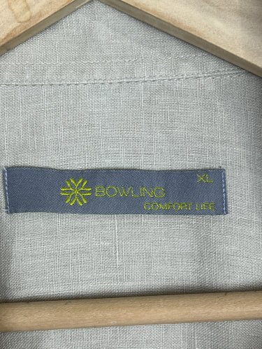 Pánská košile Bowling 100 % len