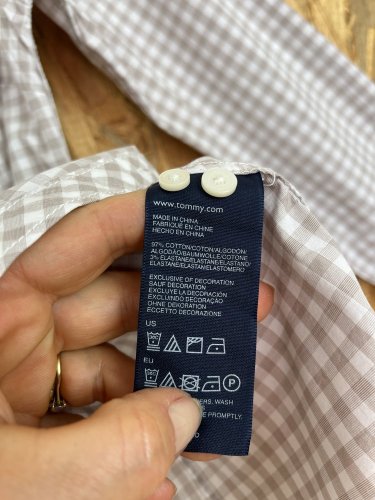 Bavlněná košile Tommy Hilfiger 97 % bavlna