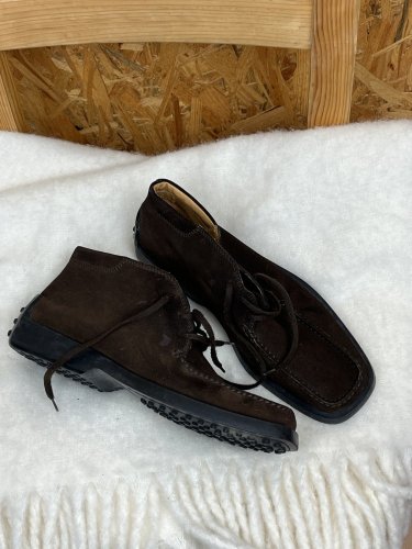 Kožené boty TOD´S 100 % kůže