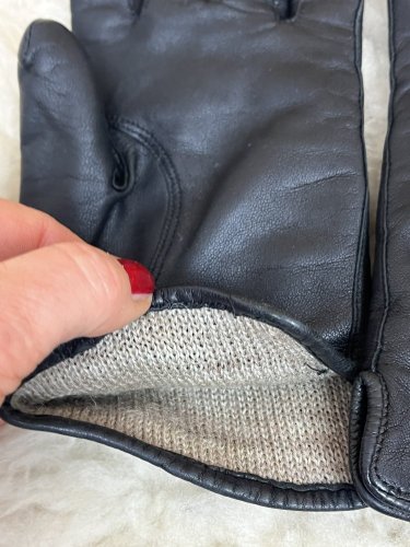 Kožené rukavice Made in Italy 100 % kůže