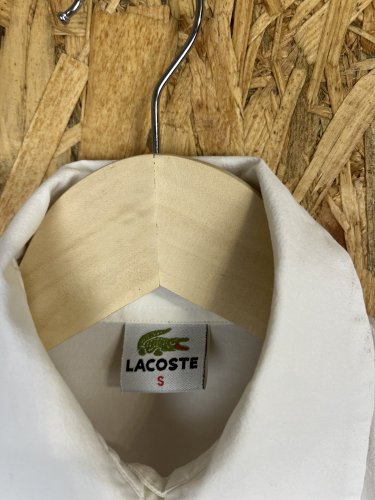 Bavlněná košile Lacoste s podílem bavlny a viskozy