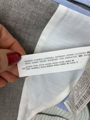 Pánské sako ZARA 100 % bavlna