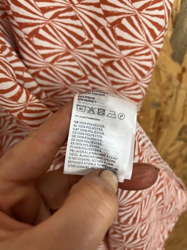 Oversize šaty H&M 100 % poylester