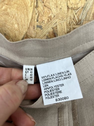 Lněná sukně Made in Germany 55 % len