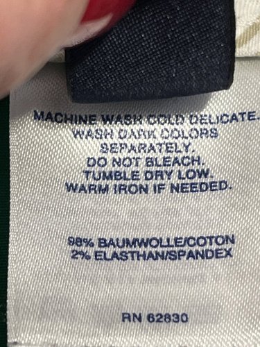 Bavlněné kraťasy Lands`End 98 % bavlna