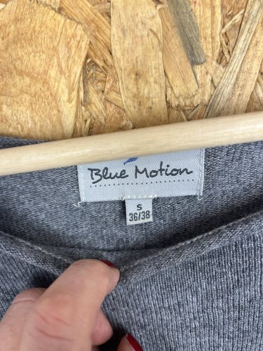 Zateplené šaty Blue Motion 20 % kašmír 20 % vlna