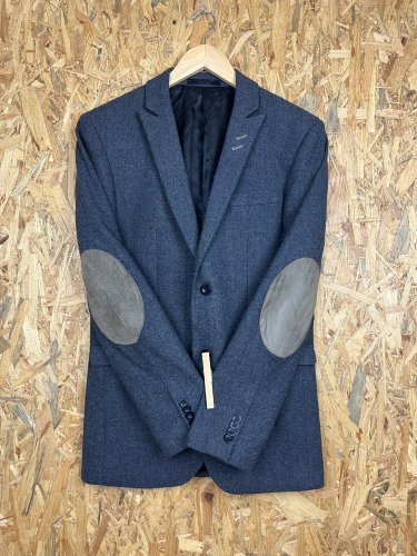 Vlněné sako Jack&Jones 50 % vlna 50 % polyester