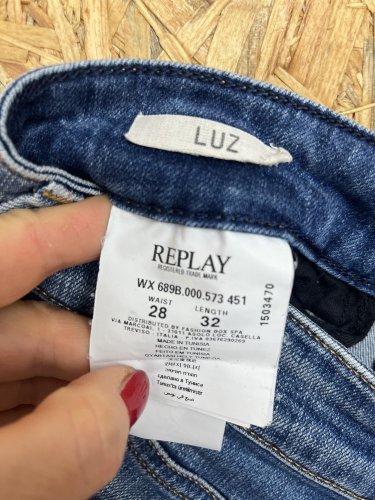 Skinny džíny Replay 98 % bavlna