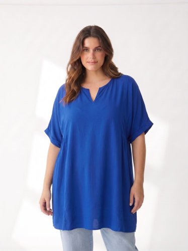 Oversize tunika Masai s podílem viskozy
