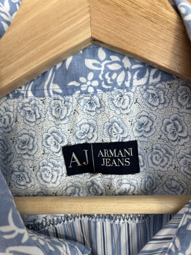 Pánská košile Armani jeans 70 % bavlna