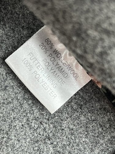 Vlněný kabát Noric 80 % vlna