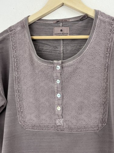 Prodloužená tunika Maison Scotch s podílem bavlny a elastanu