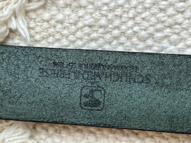 Kožený pásek Made in Germany 100 % kůže