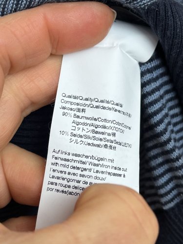 Pánský svetr Hugo Boss 90 % bavlna 10 % hedvábí