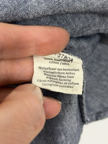 Košilové šaty Hessnatur 100 % bio bavlna