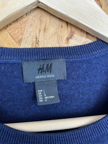 Vlněný svetr H&M 100 % vlna