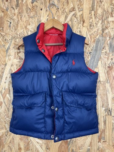 Dětská oboustranná vesta Ralph Lauren 75 % kachní peří