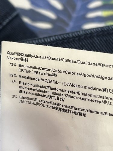 Pánské džíny Hugo Boss 72 % bavlna 22 % modal