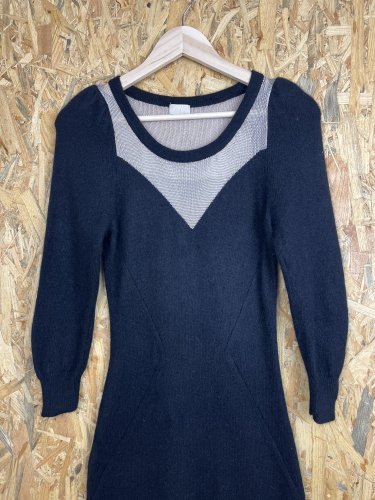 Zateplené šaty H&M 40 % angora 6 % vlna