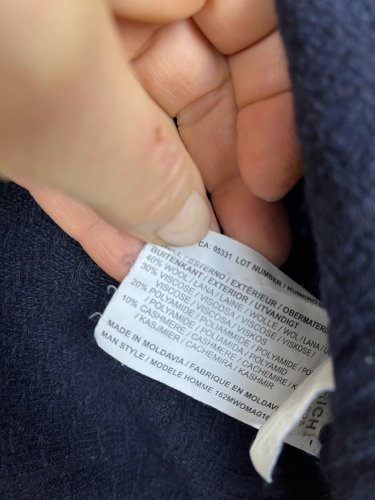 Pánský rolák Woolrich 40 % vlna 10 % kašmír