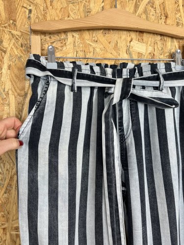 Široké kalhoty Summum Woman 10 % bavlna