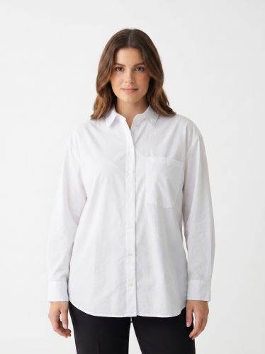 Oversize košile Made in Italy 100 % bavlna