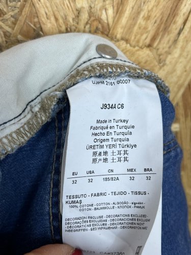 Pánské džíny Armani Jeans 100 % bavlna