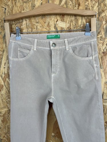 Skinny džíny Benetton s podílem bavlny a elastanu
