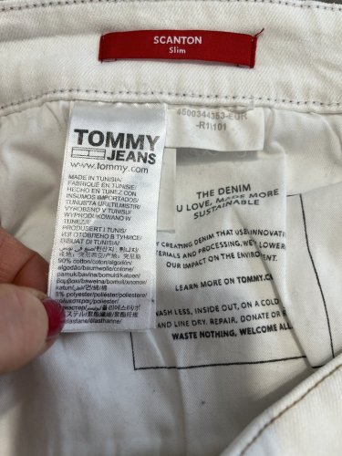 Pánské džíny Tommy Hilfiger 90 % bavlna