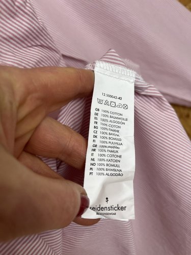 Oversize prodloužená košile Seidensticker 100 % bavlna