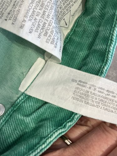 Široké džíny ZARA 100 % bavlna