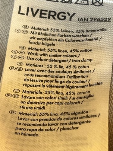Pánské kraťasy Livergy 55 % len 45 % bavlna