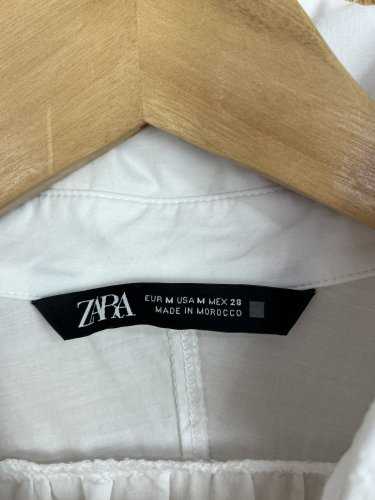 Prodloužená košile ZARA 100 % bavlna