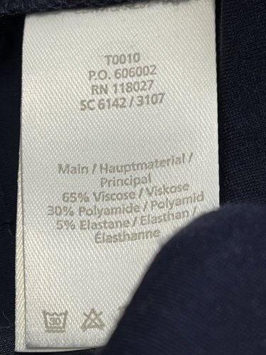 Námořní kalhoty Boden 65 % viskoza