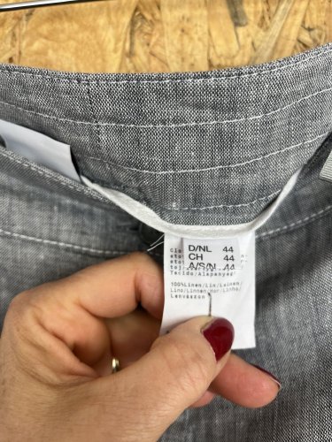 Široké kalhoty Gelco 100 % len
