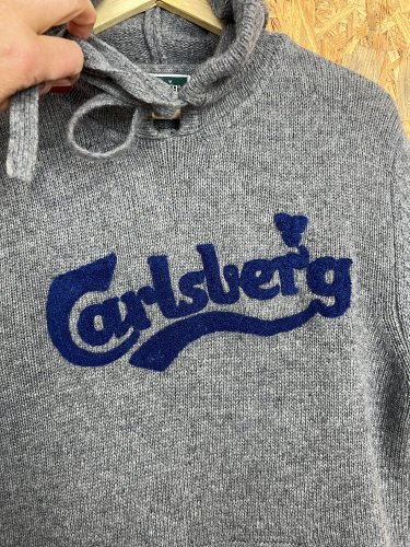 Vlněný svetr Carlsberg 70 % vlna