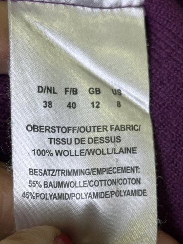 Vlněné sako Made in Germany 100 % vlna