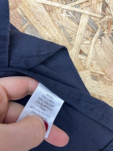 Prodloužené sako Sussan 70 % len