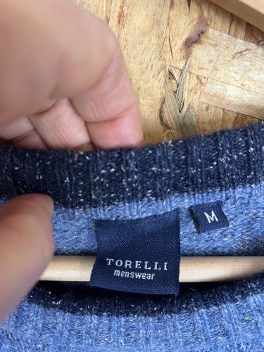 Pánský svetr Torelli 35 % hedvábí 35 % vlna