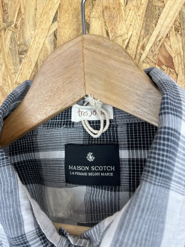 Bavlněná košile Maison Scotch 100 % bavlna