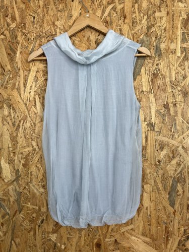 Hedvábný top Made in Italy 100 % hedvábí