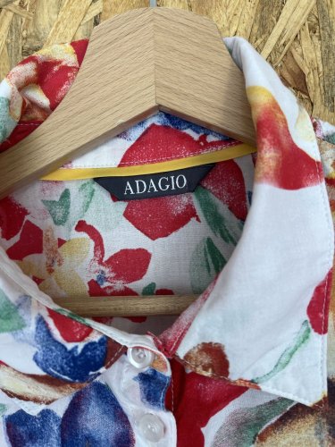 Prodloužená košile Adagio 100 % bavlna