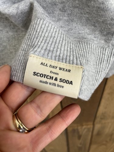 Pánský bavlněný svetr Scotch&Soda 92 % bavlna