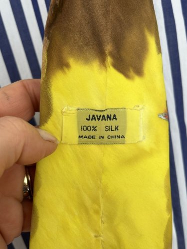 Hedvábná kravata Javana 100 % hedvábí