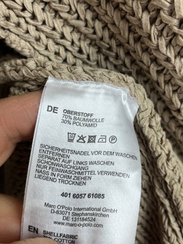 Prodložený kardigan Marc O`Polo 70 % bavlna