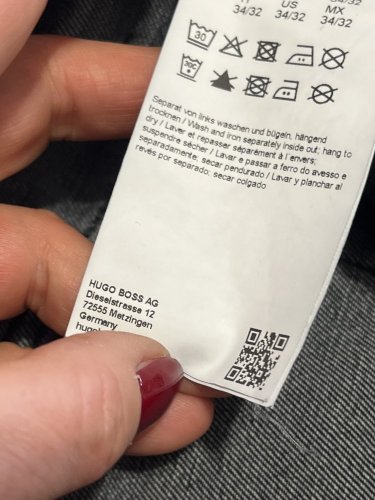 Skinny džíny Hugo Boss 92 % bavlna