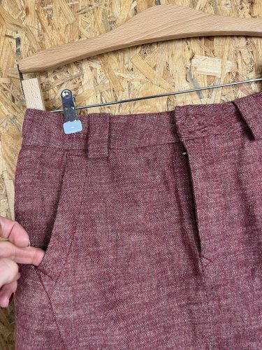 Sukně Made in Italy 50 % bavlna 34 % vlna