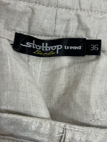 Lněné kalhoty Stottrop 100 % len